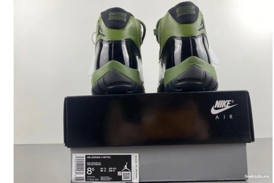 11 CT8012-300 CT8012-300 Military Retro Trendy Green Jordan 599  0613